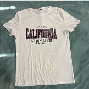 White california t shirt